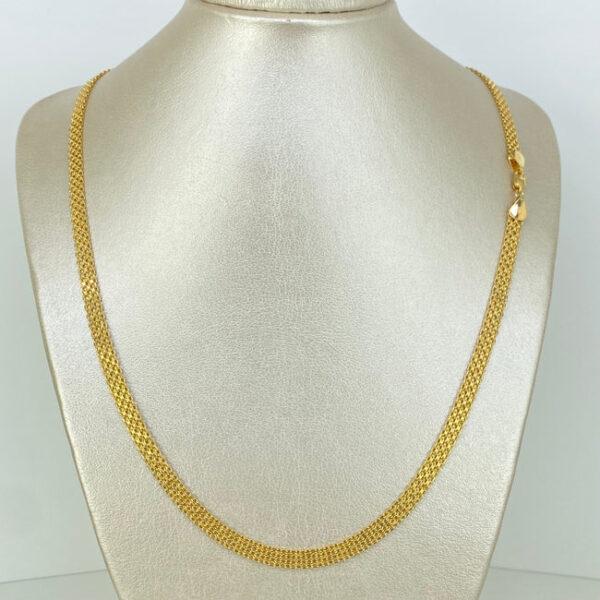 Cadena ● China Oro amarillo 18k 12,15 Gr / 5,2 mm / 60 Cm - Image 4