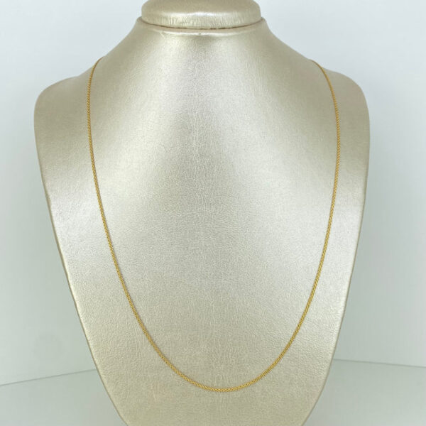 Cadena China Oro amarillo 18k 3,3 Gr / 1,4 mm / 60 Cm - Image 4