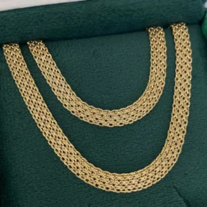 Cadena ● China Oro amarillo 18k 12,15 Gr / 5,2 mm / 60 Cm