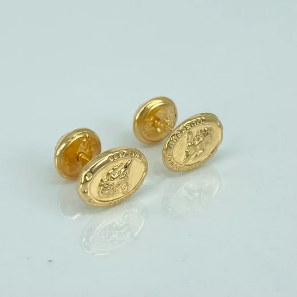Topos San Miguel Arcángel Oro amarillo 18k 0,8 Gr / 6,2 mm - Image 2